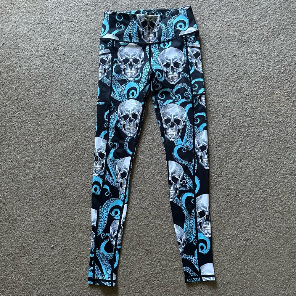 Constantly Varied Gear Skull Kraken Full Length Leggings